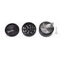 4 Layers Hand Crank Spices Grinder Zinc Alloy 60mm Manual Spice Grinder with Filter