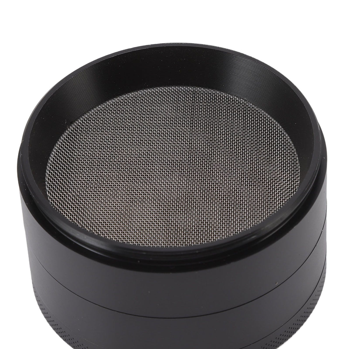 4 Layers Hand Crank Spices Grinder Zinc Alloy 60mm Manual Spice Grinder with Filter