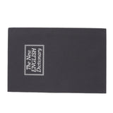 Book Safe Box Innovative Medium Dictionary Diversion Book Safe with Coded Lock for Storing Money Jewelry Cards Documents Black - Extra Image