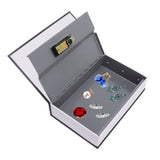 Book Safe Box Innovative Medium Dictionary Diversion Book Safe with Coded Lock for Storing Money Jewelry Cards Documents Black - Extra Image