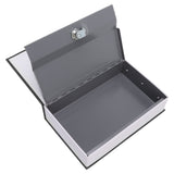 Book Safe Simulation Book Safe Box Portable Money Storing Box with Lock Key for Birthday Gift Black