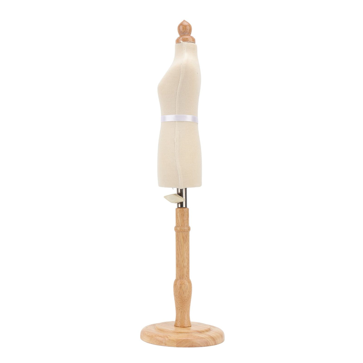 Female Dress Form Professional Beech Wood Durable Sewing Dress Form with Wooden Base for Clothing Dress Display