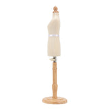 Female Dress Form Professional Beech Wood Durable Sewing Dress Form with Wooden Base for Clothing Dress Display