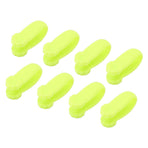 8PCS Hand Pressure Point Tool Plastic Hand Acupressure Clip for Between Thumb and Index Migraine Headache Relief Green