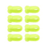 8PCS Hand Pressure Point Tool Plastic Hand Acupressure Clip for Between Thumb and Index Migraine Headache Relief Green - Close-Up Angle