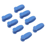 8PCS Hand Pressure Point Tool Plastic Hand Acupressure Clip for Between Thumb and Index Migraine Headache Relief Blue