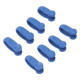 8PCS Hand Pressure Point Tool Plastic Hand Acupressure Clip for Between Thumb and Index Migraine Headache Relief Blue