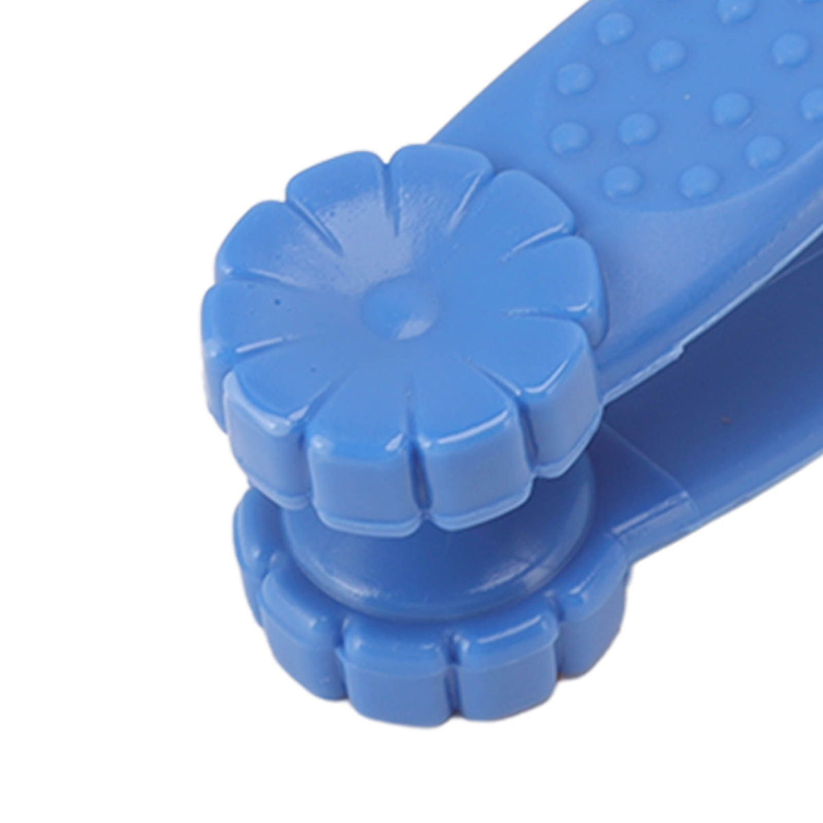 8PCS Hand Pressure Point Tool Plastic Hand Acupressure Clip for Between Thumb and Index Migraine Headache Relief Blue