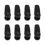 8PCS Hand Pressure Point Tool Plastic Hand Acupressure Clip for Between Thumb and Index Migraine Headache Relief Black