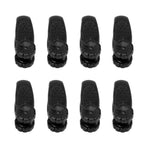 8PCS Hand Pressure Point Tool Plastic Hand Acupressure Clip for Between Thumb and Index Migraine Headache Relief Black