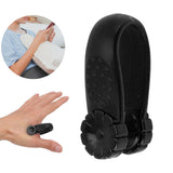 8PCS Hand Pressure Point Tool Plastic Hand Acupressure Clip for Between Thumb and Index Migraine Headache Relief Black - Extra Image