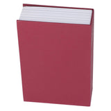 Diversion Book Safe Imitation Books Realistic Stainless Steel Liner Portable Book Safe Storage Box with Key Lock M Red - Extra Image