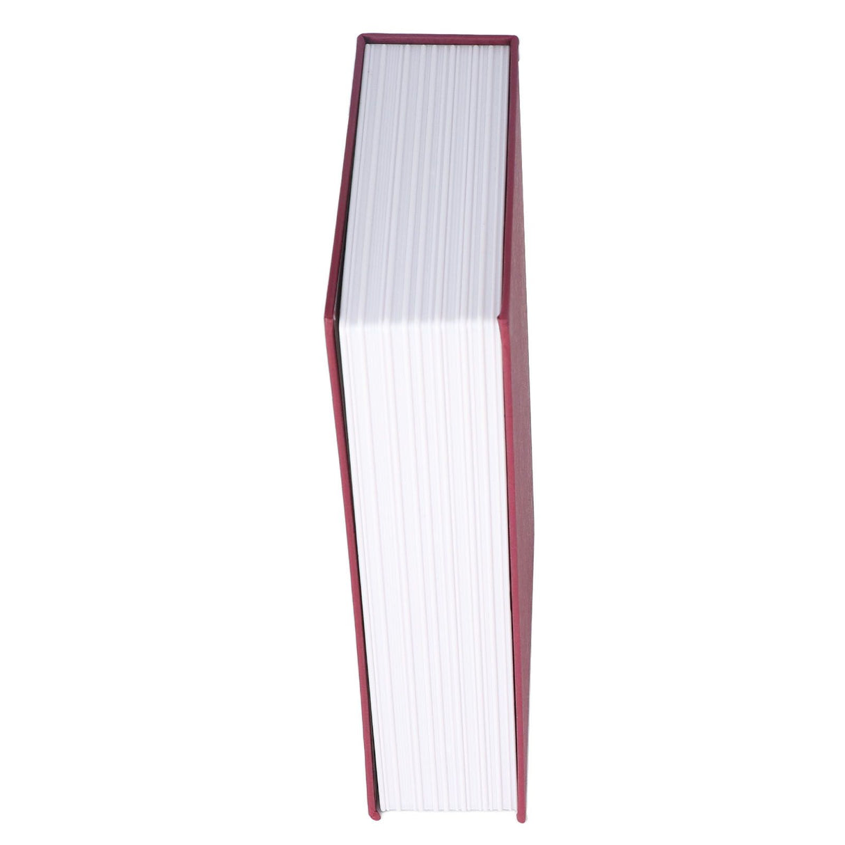 Diversion Book Safe Imitation Books Realistic Stainless Steel Liner Portable Book Safe Storage Box with Key Lock M Red