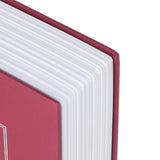 Book Safe Case Simulation Portable Safe Storage Box with Combination Lock for Bank Cards Jewelry Money Red
