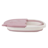 Foot Soaking Tub Foldable Foot Bath Foot Tub Bucket for Children Foot Bath Plastic Wash Bathtub Pink