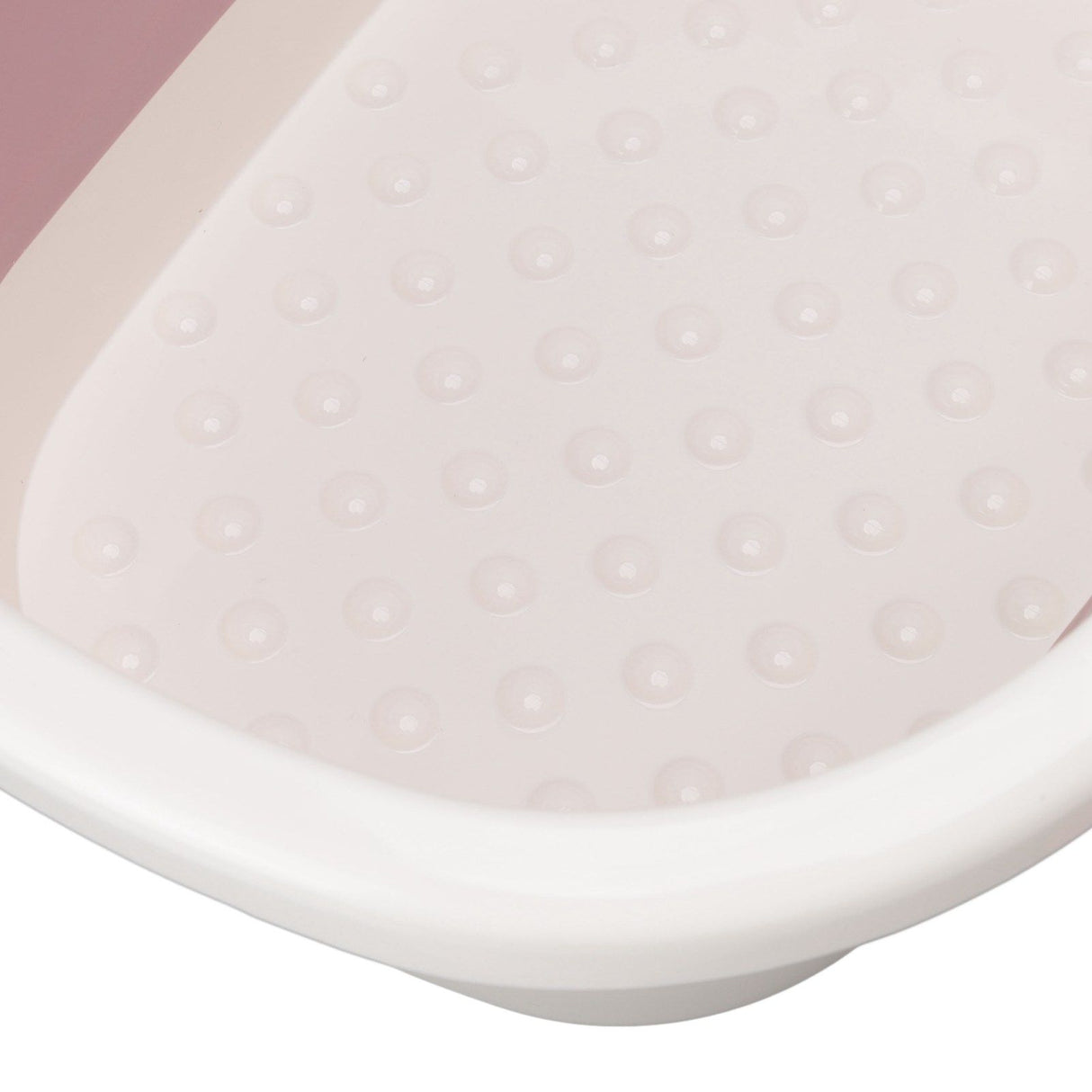 Foot Soaking Tub Foldable Foot Bath Foot Tub Bucket for Children Foot Bath Plastic Wash Bathtub Pink