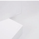 Desktop Drawer Organizer Waterproof Dustproof Plastic DIY Combination Multi Layer Stackable Drawer Storage Case Striped White 2 Drawers