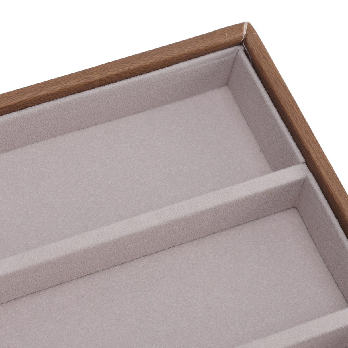 Sunglasses Display Tray PU Wood Grain Sunglasses Storage Case for Home Glasses Store 12 Grids