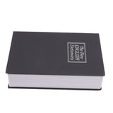 Dictionary Coin Piggy Banks Money Saving Box with Coded Lock Book Shape Secret Birthday Gift for Kids Safe Box Black S
