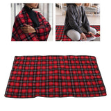 Heated Blanket Throw USB Widen Electric Throw Blanket for Shoulder Knee Fast Warming Up - Extra Image