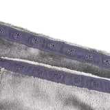 USB Heated Warm Shawl Lightweight Coral Flannel Electric Shoulder Blanket for Winter Light Gray - Extra Image