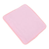 Portable USB Heating Pad Shoulder Neck Leg Waist Heating Pads with Multi Level Temperature Adjustment Timing Pink - Top-Down View