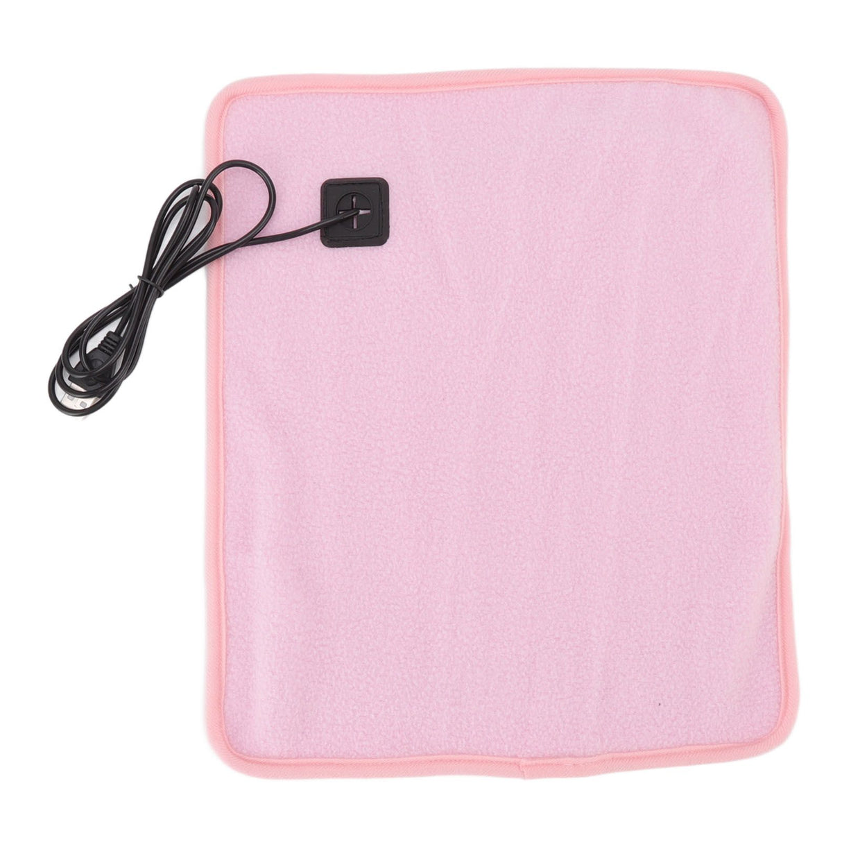 Portable USB Heating Pad Shoulder Neck Leg Waist Heating Pads with Multi Level Temperature Adjustment Timing Pink