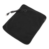 Portable USB Heating Pad Shoulder Neck Leg Waist Heating Pads with Multi Level Temperature Adjustment Timing Black