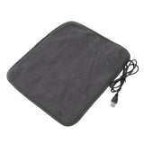 Portable USB Heating Pad Shoulder Neck Leg Waist Heating Pads with Multi Level Temperature Adjustment Timing Dark Gray