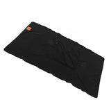 USB Warm Shawl 3 Level Temperature Adjustment Electric Throw Blanket for Shoulder Neck Legs Waist Black - Close-Up Angle