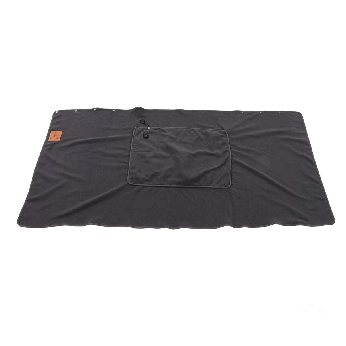 USB Warm Shawl 3 Level Temperature Adjustment Electric Throw Blanket for Shoulder Neck Legs Waist Grey