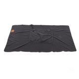 USB Warm Shawl 3 Level Temperature Adjustment Electric Throw Blanket for Shoulder Neck Legs Waist Grey