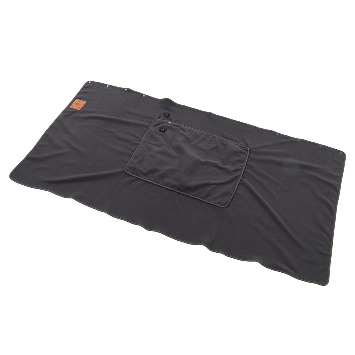 USB Warm Shawl 3 Level Temperature Adjustment Electric Throw Blanket for Shoulder Neck Legs Waist Grey
