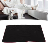 Electric Heating Blanket Fast Heating USB Electric Throw Blanket with Larger Heating Area for Students Office Workers Black - Extra Image