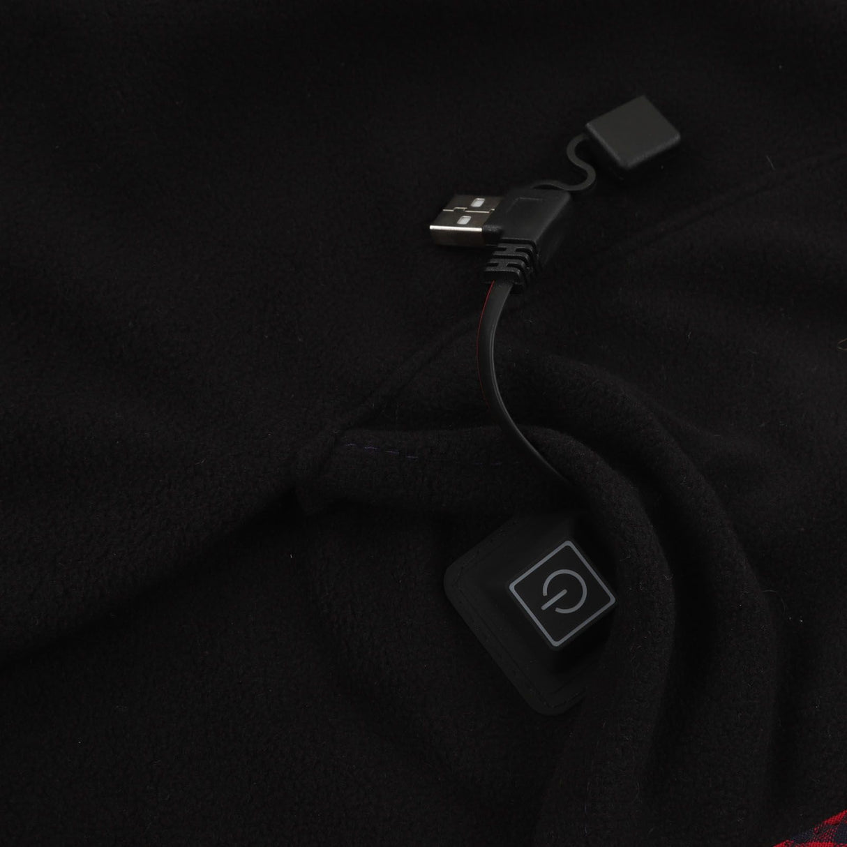 Electric Heating Blanket Fast Heating USB Electric Throw Blanket with Larger Heating Area for Students Office Workers Black