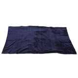 USB Heating Blanket Thermal Electric Heated Shawl Blanket Temperature Controlled Blanket Royalblue - Side View