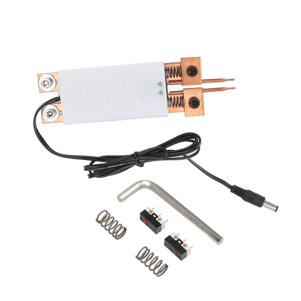 18650 Battery Spot Welding Pen Mini Spot Welder Automatic Trigger Integrated Handheld Spot Welding Pen White