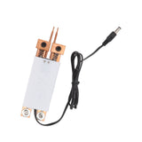 18650 Battery Spot Welding Pen Mini Spot Welder Automatic Trigger Integrated Handheld Spot Welding Pen White - 45-Degree Angle