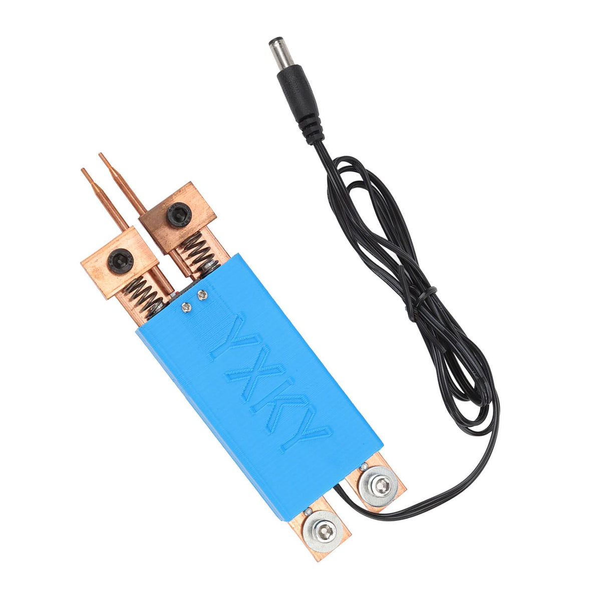 18650 Battery Spot Welding Pen Mini Spot Welder Automatic Trigger Integrated Handheld Spot Welding Pen Blue