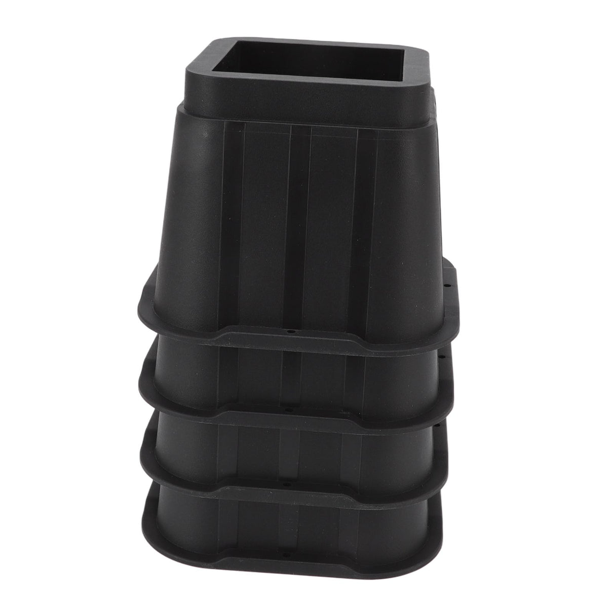4 Sets Furniture Risers Rubber Antislip 4 Inch Bed Risers for Storage Desk Sofa Chair Washing Machine