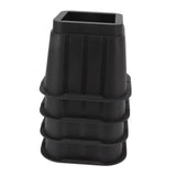 4 Sets Furniture Risers Rubber Antislip 4 Inch Bed Risers for Storage Desk Sofa Chair Washing Machine