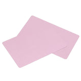 50PCS Business Name Card Laser Engraving Waterproof and Wear Resistant Aluminum Visiting Card for Company Rose Gold - Extra Image