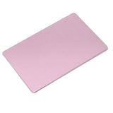 50PCS Business Name Card Laser Engraving Waterproof and Wear Resistant Aluminum Visiting Card for Company Rose Gold
