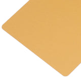 50 Sheets Metal Business Card Heat Transfer Aluminum Business Cards Blanks DIY Craft Supplies Gold - Extra Image