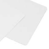 50 Sheets Metal Business Card Heat Transfer Aluminum Business Cards Blanks DIY Craft Supplies Pearl White - Extra Image
