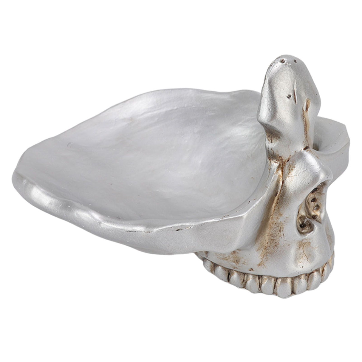 Skull Glasses Stand Decorative Synthetic Resin Statue Eyeglasses Display Holder for Home Office