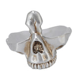 Skull Glasses Stand Decorative Synthetic Resin Statue Eyeglasses Display Holder for Home Office