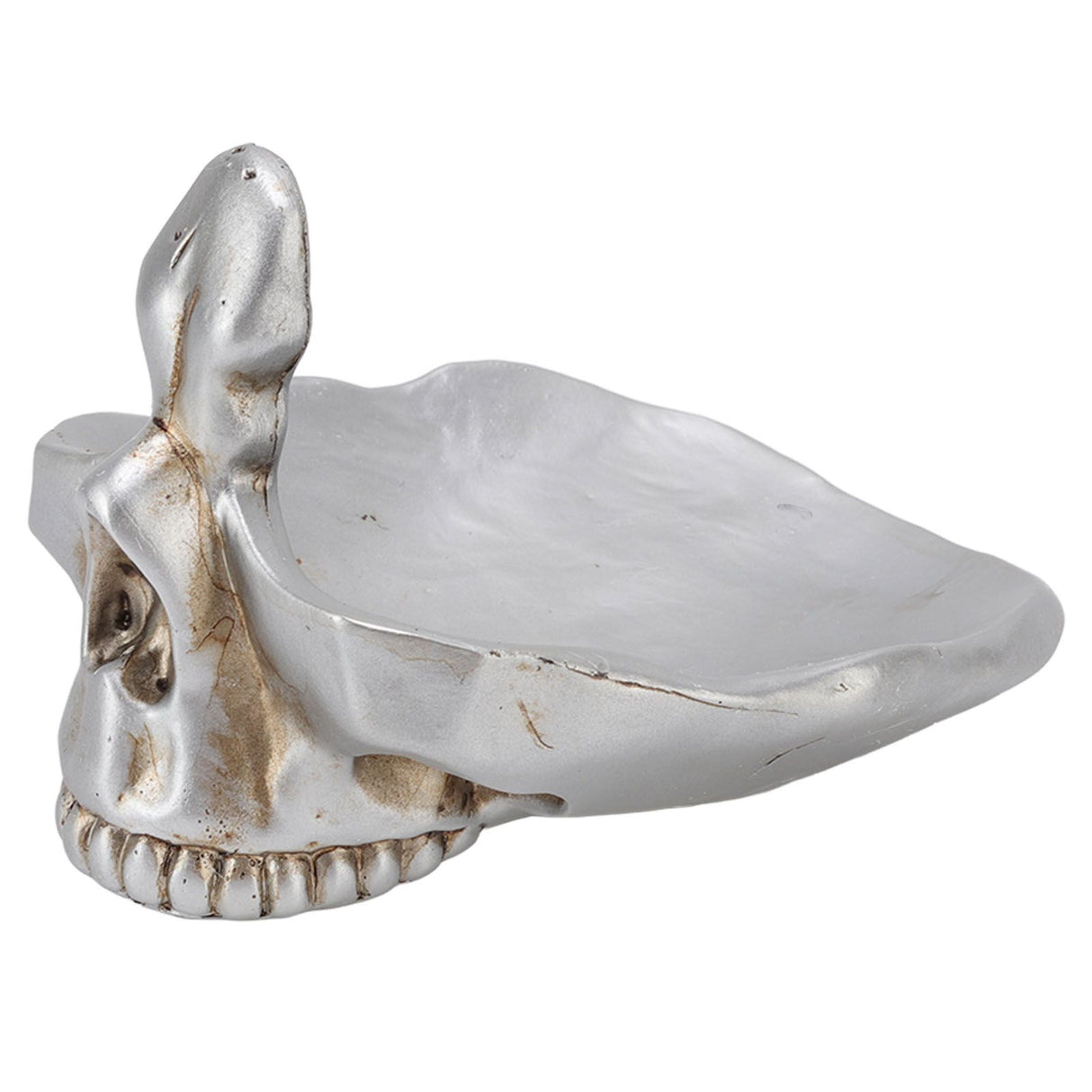 Skull Glasses Stand Decorative Synthetic Resin Statue Eyeglasses Display Holder for Home Office