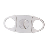3 Finger Cigar Case High Grade Leather Travel Portable Cigar Holder with Cutter Coffee