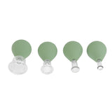 4Pcs Facial Cupping Therapy Set Help Sleep Tighten Skin Reduce Fine Lines Face Vacuum Suction Cup for Home Beauty Salon